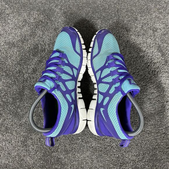 Nike Free 3.0 V3 454079-415 Women’s Size 8 Blue Purple Running Shoes Used - Picture 9 of 13